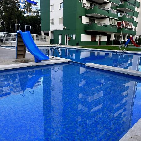 דירות Benicàssim Piso A Pie De Playa Con Piscina Y Vistas Al Mar מראה חיצוני תמונה