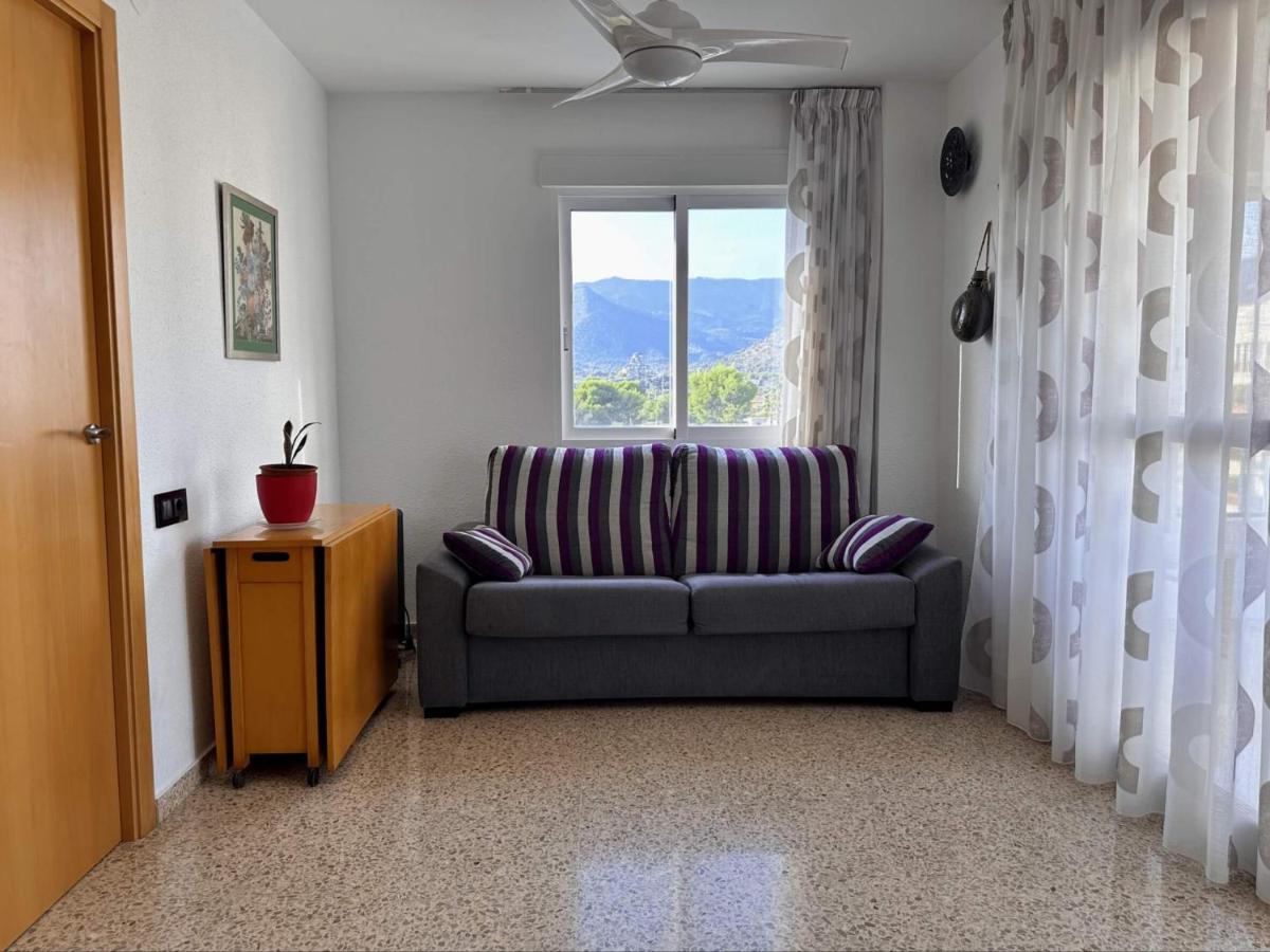 דירות Benicàssim Piso A Pie De Playa Con Piscina Y Vistas Al Mar מראה חיצוני תמונה