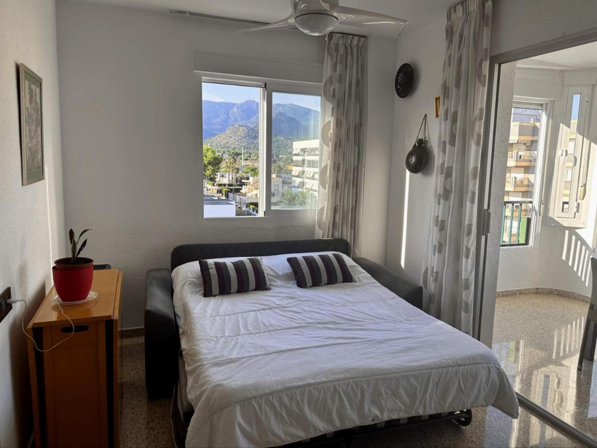 דירות Benicàssim Piso A Pie De Playa Con Piscina Y Vistas Al Mar מראה חיצוני תמונה